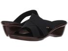 Onex Ariel-n (black Elastic) Women's Sandals