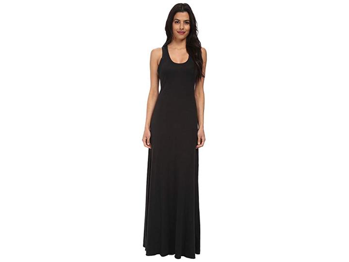 Alternative Racerback Maxi Dress (eco True Black) Women's Dress
