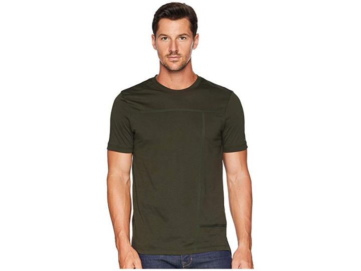 Calvin Klein Tape Trimmed Crew Neck T-shirt (rosin) Men's T Shirt