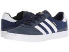 Adidas Skateboarding Busenitz Vulc (collegiate Navy/white/dark Blue) Men's Skate Shoes