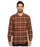 Prana Brayden Long Sleeve Shirt (cayenne) Men's Long Sleeve Button Up