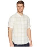 Nau Short Sleeve Bilateral Shirt (cloud Plaid) Men's Short Sleeve Button Up
