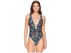 Lucky Brand Sunset Boulevard One-piece Swimsuit (multi) Women's Swimsuits One Piece