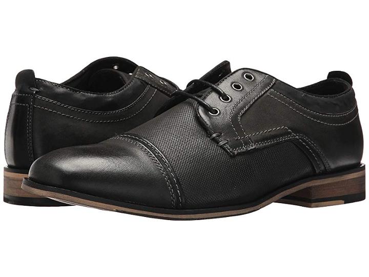 Steve Madden Jakub (dark Grey) Men's Lace Up Casual Shoes