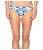 Michael Michael Kors Summer Breeze Classic Bikini Bottom (new Navy) Women's Swimwear