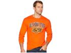 Champion College Oklahoma State Cowboys Long Sleeve Jersey Tee (orange) Men's T Shirt