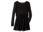 Ella Moss Girl Macie Sweater Dress (big Kids) (black) Girl's Dress