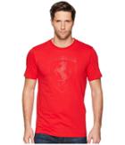 Puma Ferrari Big Shield Tee (rosso Corsa 2) Men's T Shirt
