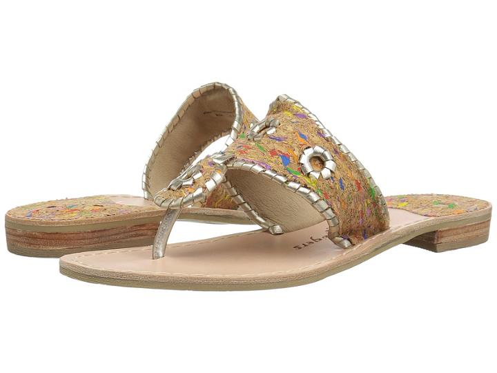 Jack Rogers Sonoma Valley (multi Cork/platinum) Women's Shoes