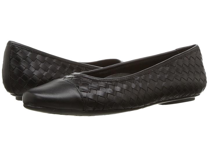 Vaneli Shera (black Nappa) Women's Flat Shoes