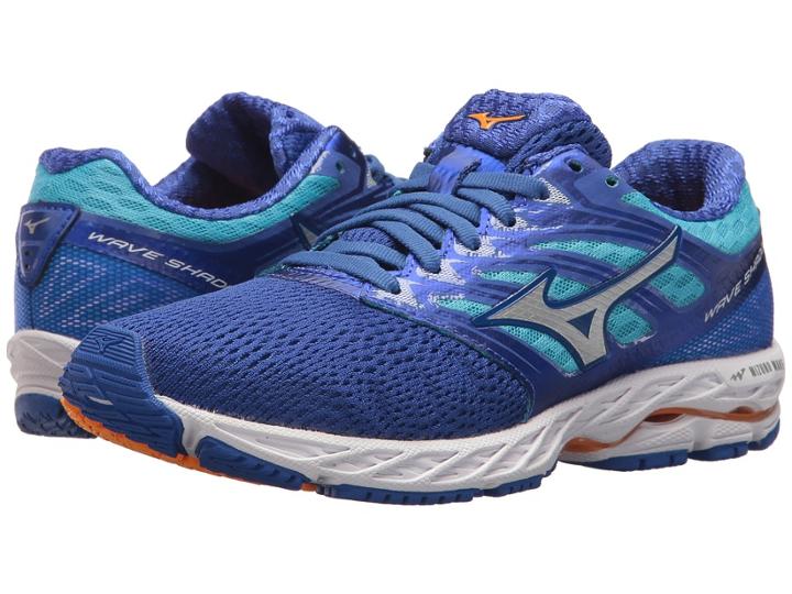 Mizuno Wave Shadow (dazzling Blue/white) Women's Running Shoes