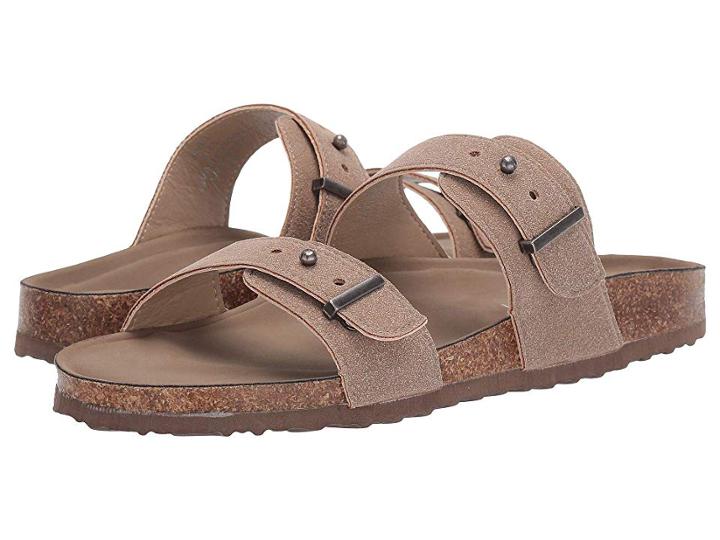 Madden Girl Bezell (taupe Fabric) Women's Sandals