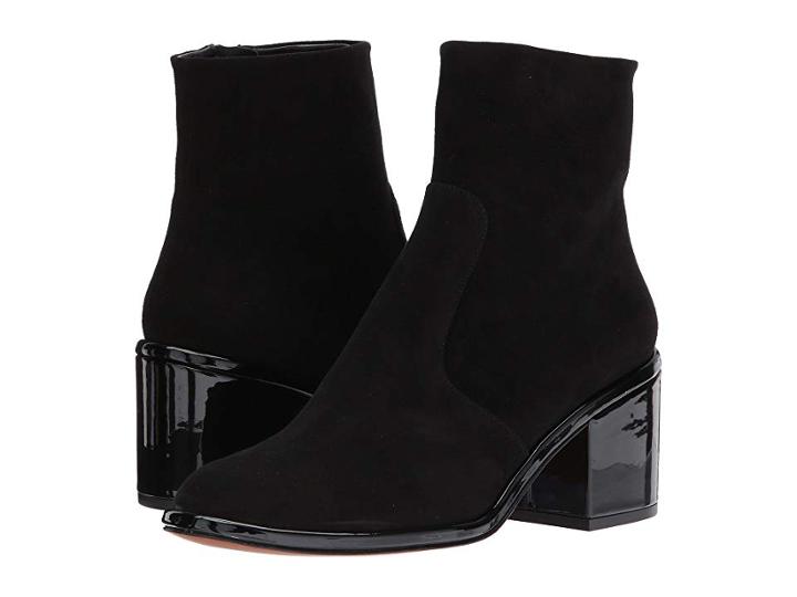 Clergerie Moots (black Suede) Women's Shoes