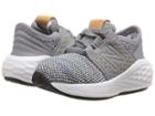 New Balance Kids Kvcrzv2i Knit (infant/toddler) (gunmetal/white) Boys Shoes