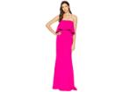 Badgley Mischka Popover Gown (deep Magenta) Women's Dress