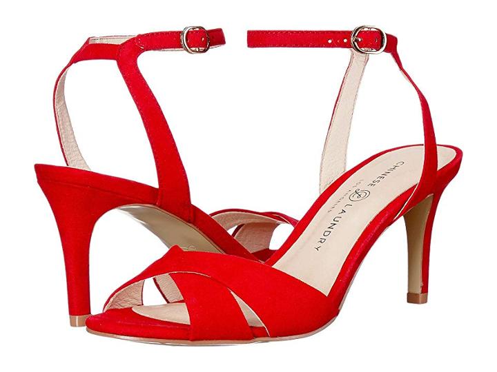 Chinese Laundry Rosita (lollipop Red Microsuede) Women's Sandals