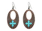 Kender West E-217 (copper/turquoise) Earring