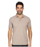 Prana Brock Polo (mud) Men's Clothing