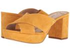 Sam Edelman Jayne (sunglow Yellow Kid Suede Leather) Women's Shoes