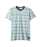 Billabong Kids Die Cut Stripe Short Sleeve Crew T-shirt (big Kids) (sky Blue) Boy's T Shirt