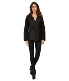 Kenneth Cole New York Quilted Softshell Jacket (black) Women's Coat