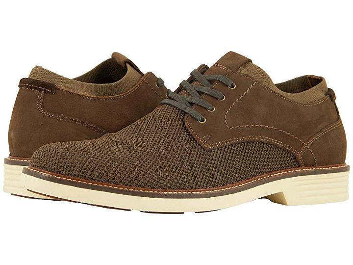 Dockers Privett (dark Brown Knit/nubuck) Men's Shoes