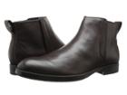 Calvin Klein Hartley (dark Brown Leather) Men's Boots