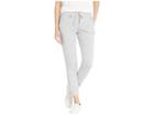 Juicy Couture Track Heathered Terry Studded Pants (heather Cozy) Women's Casual Pants
