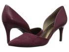 Bandolino Grenow D'orsay Pump (dark Wine/dark Wine Synthetic) Women's Shoes