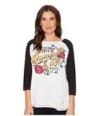 Double D Ranchwear Summer Of 76 Top (black) Women's Clothing