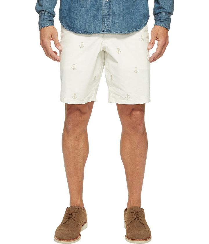 Dockers Premium Broken In Chino Straight Fit Shorts (saunders Anchor) Men's Shorts