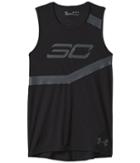 Under Armour Kids Steph Curry 30 Spear Tank (big Kids) (black/black/stealth Gray) Boy's Sleeveless