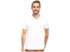 Calvin Klein Liquid Cotton Solid Short Sleeve Polo (white) Men's Short Sleeve Knit