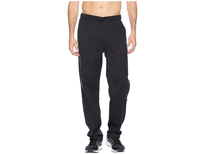 Nike Dri-fit Therma (black/metallic Hematite) Men's Casual Pants
