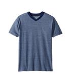 Tommy Hilfiger Kids Cole Short Sleeve Tee (big Kids) (estate Blue) Boy's T Shirt