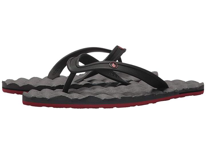 Volcom Recliner Rubber 2 Sandal (pewter) Men's Shoes