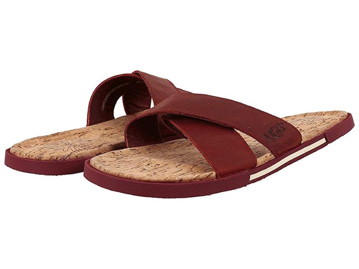 Ugg Ithan Cork (matador Red Nubuck) Men's Sandals