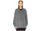 No Ka'oi Hau Long Sleeve Top (multicolor/grey/red) Women's Clothing