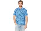 Robert Graham Ginkgo Polo (blue) Men's Clothing