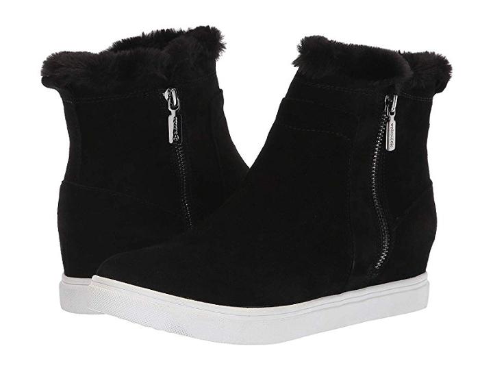 Blondo Glade Waterproof (black Suede) Women's Shoes