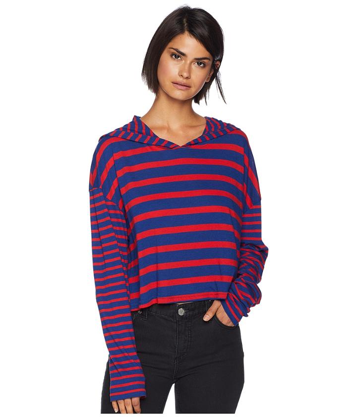 Free People Ref Hoodie (navy) Women's Workout