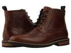Nunn Bush Odell Wingtip Boot With Kore Walking Comfort Technology (rust) Men's Lace-up Boots