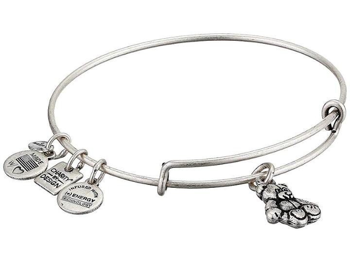 Alex And Ani Charity By Design, International, Little Brown Bear Bracelet (silver) Bracelet