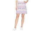 Fresh Produce Stamped Geo Marina Skirt (white) Women's Skirt