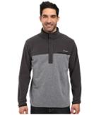 Columbia Mountain Side Fleece Jacket (graphite Heather/shark/black) Men's Coat