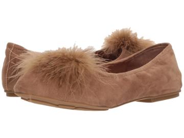 Gentle Souls By Kenneth Cole Portia Pompom (camel) Women's Shoes
