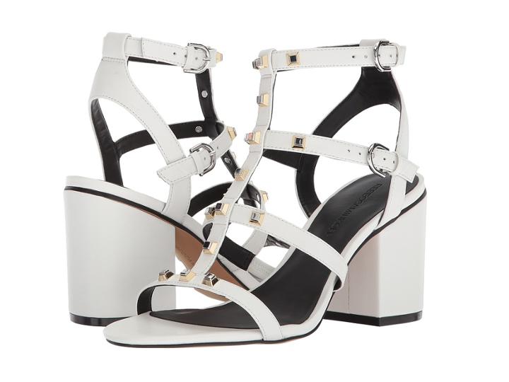 Rebecca Minkoff Lenore (optic White Calf Leather) High Heels