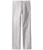 Janie And Jack Linen Suit Pants (toddler/little Kids/big Kids) (cloud Grey) Boy's Casual Pants