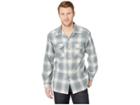 Pendleton Board Shirt Classic Fit (surf Blue/mix Grey Ombre) Men's Short Sleeve Button Up