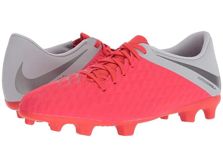 Nike Phantom 3 Club Fg (light Crimson/metallic Dark Grey/wolf Grey) Men's Soccer Shoes